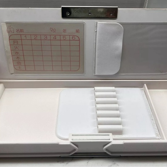 1976 Rare Sanrio Little Twin Stars DoubleSided PencilCase/only pencil case/Japan - Picture 10 of 10